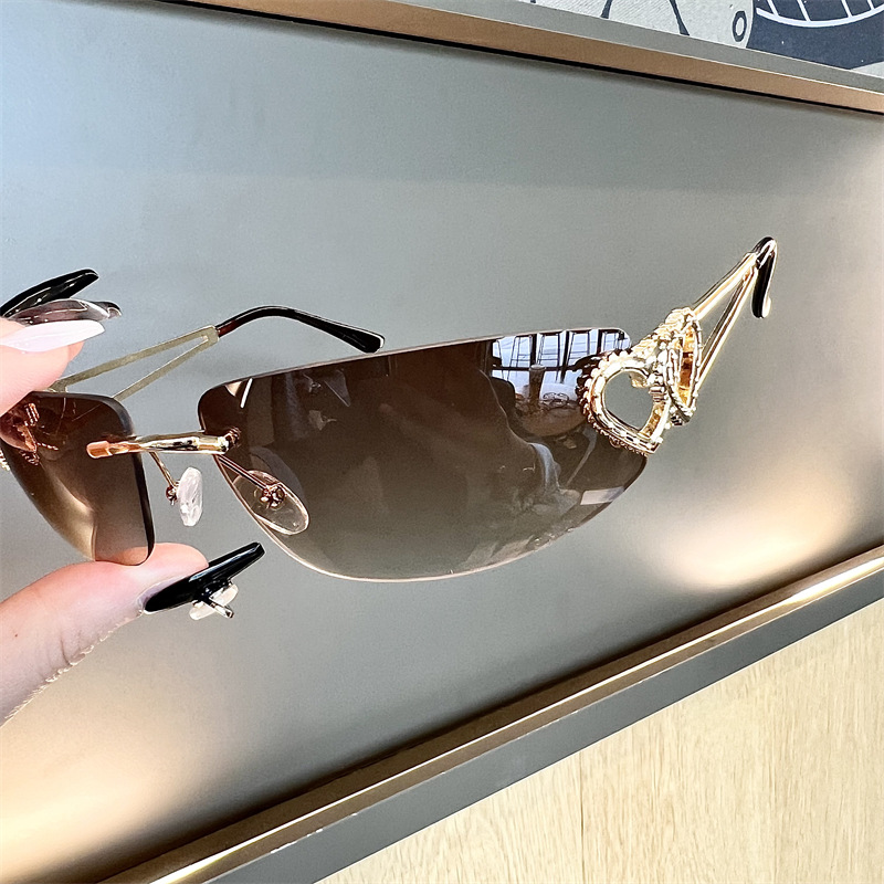 نظارات شمسية جديدة بيضاوية الش - مراجعة Sunglasses Cat Eye وسعره