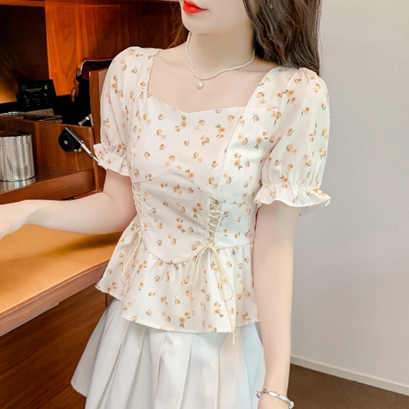 بلوزات صيفية مطبوعة بتصميم عتي - مراجعة Romper Floral Print وسعره